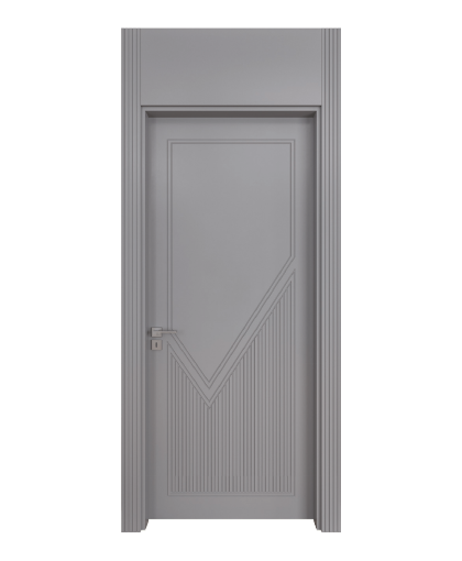BY-4039V Porte intérieure laqué  Vitrée